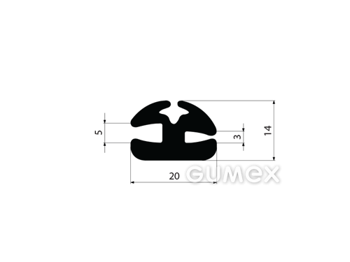 GUMMIPROFILE FÜR FENSTER IN VERKEHRSMITTELN 